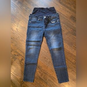 BLANQI Dark Blue Maternity Jeggings